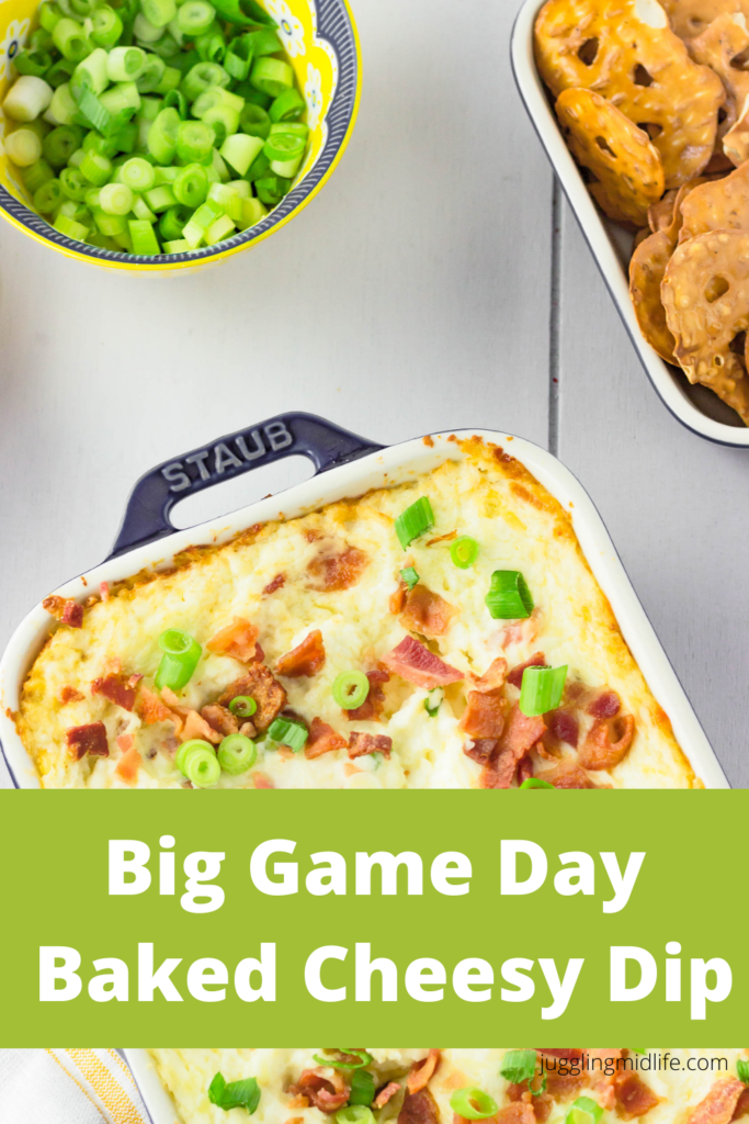 Big Game Day Baked Cheesy Dip