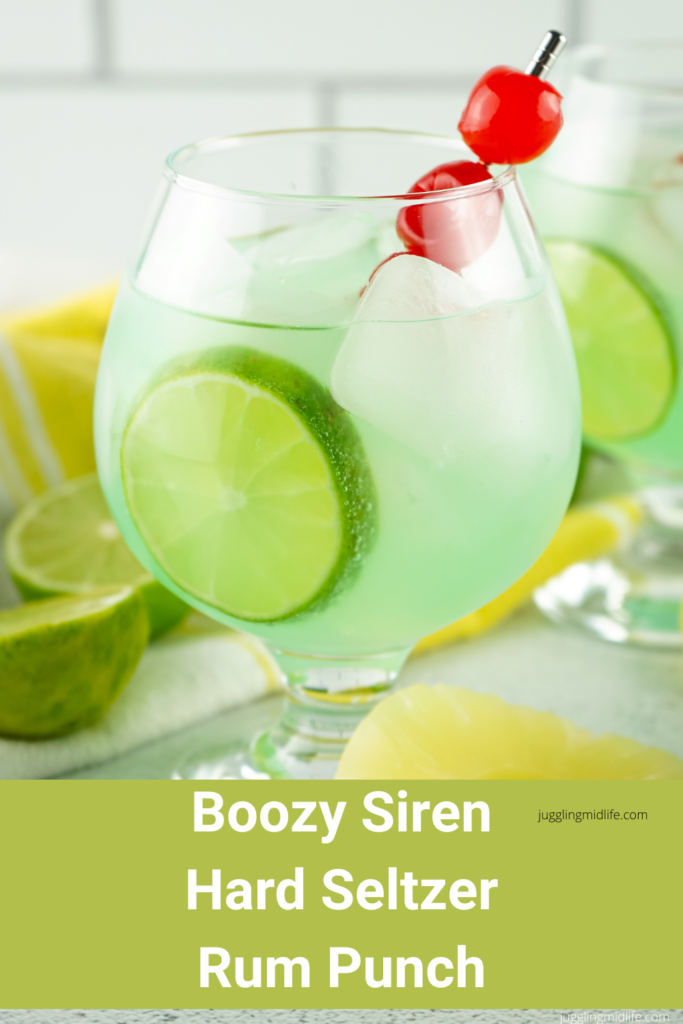 Boozy Siren Hard Seltzer Rum Punch