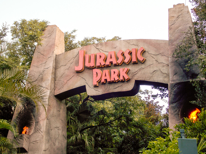Jurassic Park Orlando Entry Gate