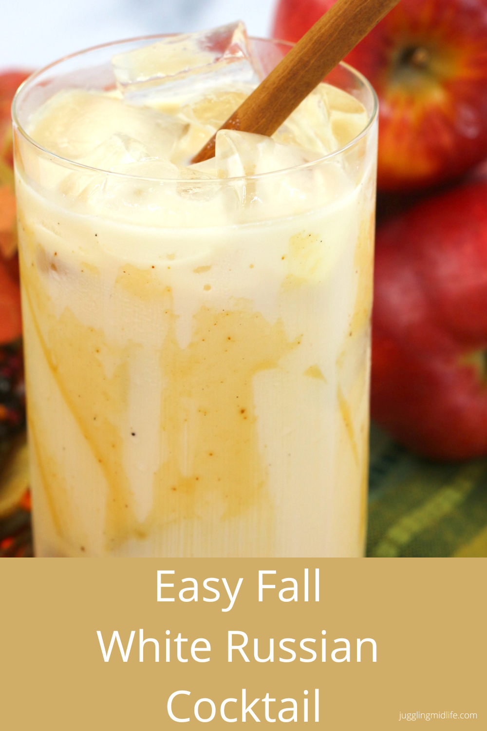 Fall White Russian Cocktail