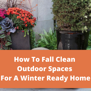 Fall clean outdoor spaces