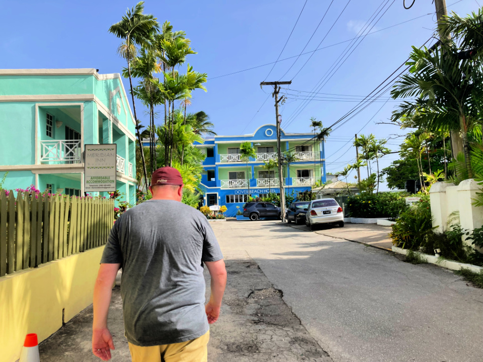 Walking Near Dover Beach Hotel Barbados