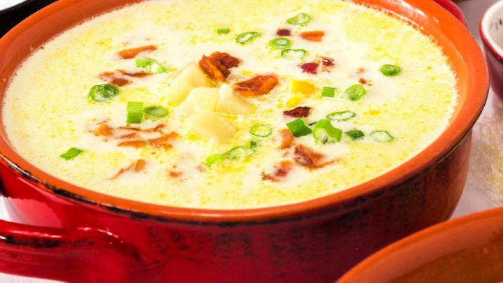 Loaded Baked Potato Soup from Disneyland's Carnation Cafe!