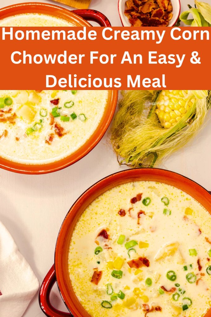 Homemade Creamy Corn Chowder