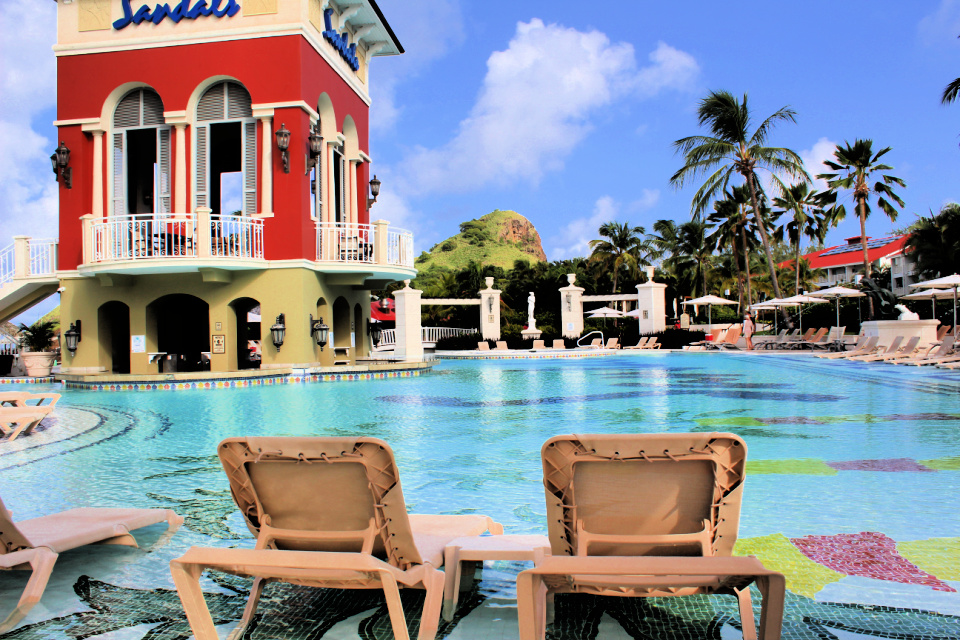 Sandals Grande St. Lucian Swim Up Pool