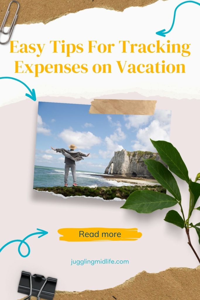tracking expenses on vacation