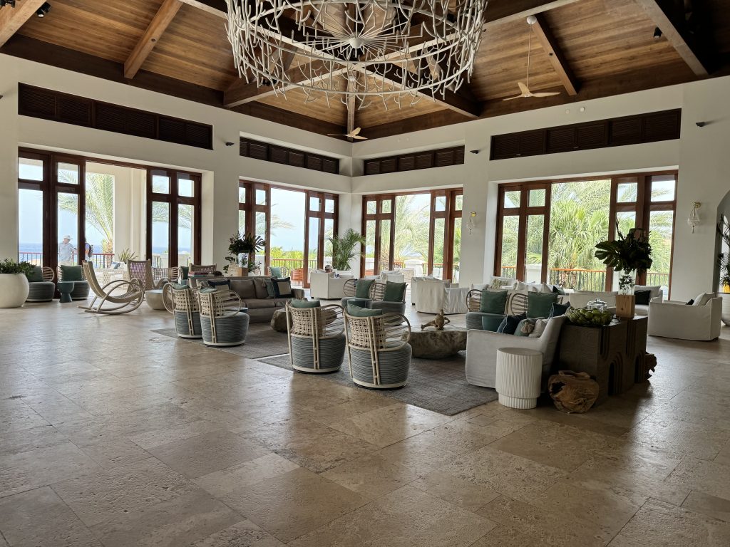 main lobby area Sandals Royal Curaçao