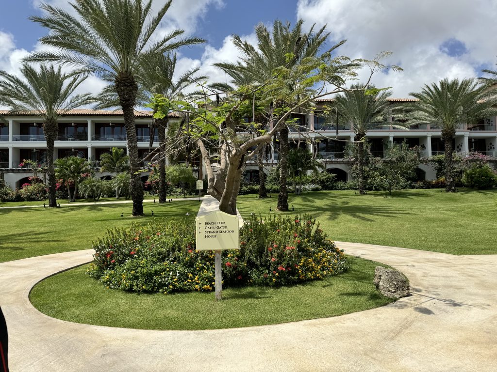 resort grounds Sandals Royal Curaçao